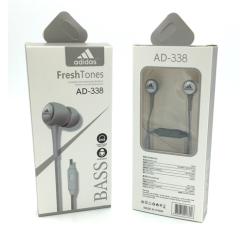 Наушники ADIDAS AD-338 + mic Gray