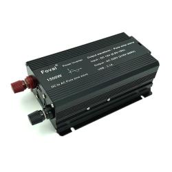 Инвертор FOVAL 12V 220V 1500W Black