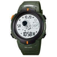 Часы SKMEI Model No. 1820 Army Green_White (ABS ring)