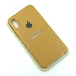 Чехол iPhone X/XS Silicon Case Copy #28 Sand