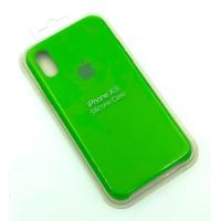 Чехол iPhone X/XS Silicon Case Copy #31 Lime