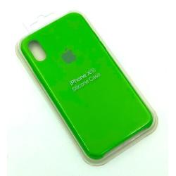 Чехол iPhone X/XS Silicon Case Copy #31 Lime