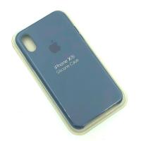 Чехол iPhone X/XS Silicon Case Copy #38 Tahoe Blue