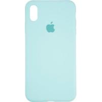 Чехол iPhone X/XS Silicon Case Copy #43 Ice Blue