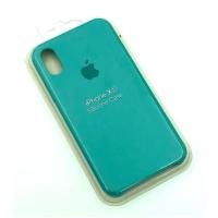 Чехол iPhone X/XS Silicon Case Copy #44 Sea Blue