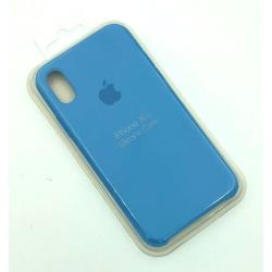 Чехол iPhone X/XS Silicon Case Copy #53 Cornflower