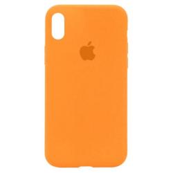 Чехол iPhone X/XS Silicon Case Copy #56 Papaya