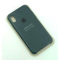 Чехол iPhone X/XS Silicon Case Copy #58 Pine Green