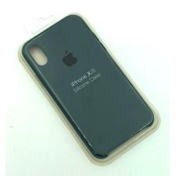 Чехол iPhone X/XS Silicon Case Copy #58 Pine Green