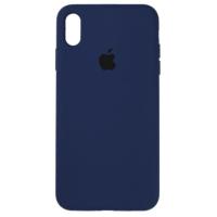 Чехол iPhone X/XS Silicon Case Copy #63 Deep Navy