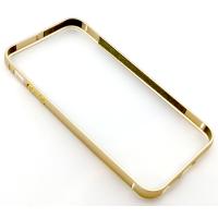 Чехол Бампер Metall iPhone 5/5S Gold