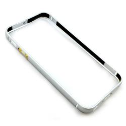 Чехол Бампер Metall iPhone 5/5S Silver