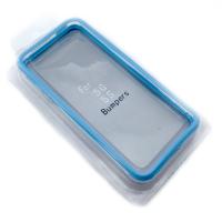 Чехол Бампер Plastic iPhone 5/5S Blue