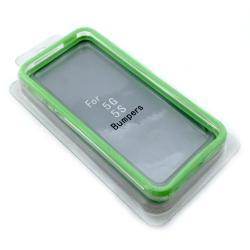 Чехол Бампер Plastic iPhone 5/5S Green