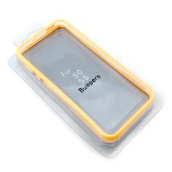 Чехол Бампер Plastic iPhone 5/5S Orange