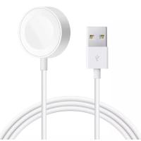 Кабель USB магнитная зарядка для Apple Watch 1M White Box