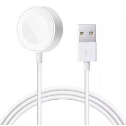 Кабель USB магнитная зарядка для Apple Watch 1M White Box