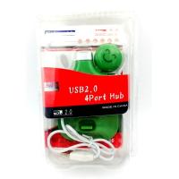 USB HUB 4 ports Human Green