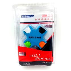 USB HUB 4 ports BIG-X Blue