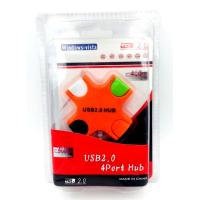 USB HUB 4 ports BIG-X Orange