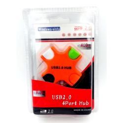 USB HUB 4 ports BIG-X Orange