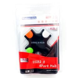 USB HUB 4 ports BIG-X Black