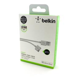 Дата кабель Belkin iPhone 4 2M (коробка)