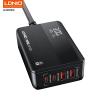 Сетевое ЗУ LDNIO A4808Q 2 USB-C + 2 USB-A 65W Black