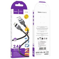 Дата кабель HOCO X109 Type C - Lightning 27W 2m Black