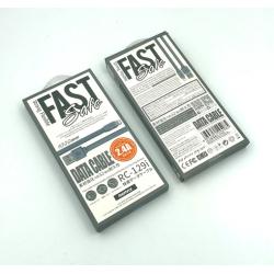 Дата кабель Remax RC-129i Fast Pro Data Cable Lightning Gray