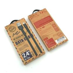 Дата кабель Remax RC-116a Armor Series Data Cable 2.4A Type C Black
