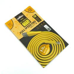Дата кабель Remax RC-090m Full Speed Pro Data Cable  micro USB Gold