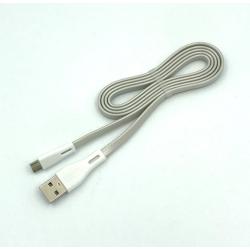 Дата кабель Remax RC-090m Full Speed Pro Data Cable  micro USB Silver