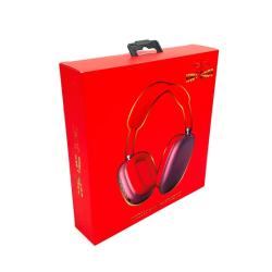 Наушники Bluetooth KWY BASS MAX-10 Red