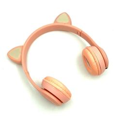 Наушники Bluetooth CAT EAR Headset P47M Pink