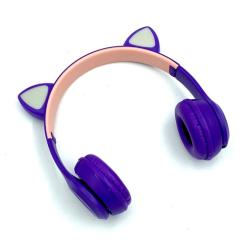Наушники Bluetooth CAT EAR Headset P47M Purple