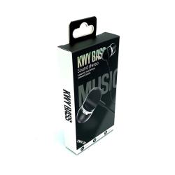 Наушники проводные с микрофоном KWY BASS KWY-32 Black