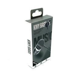 Наушники проводные с микрофоном KWY BASS KWY-32 Grey