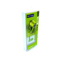 Наушники проводные с микрофоном KWY BASS SNK-K11 Green