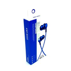 Наушники проводные с микрофоном KWY BASS KWY-25 Blue