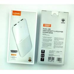 Power bank LDNIO PR1009 (10000mAh/2.1A/2USB) White