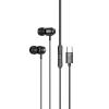 Наушники с микрофоном HOCO M122 Type C 1.2m Black