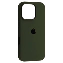 Чехол iPhone 16 PRO Silicon Case #64 Forest Green