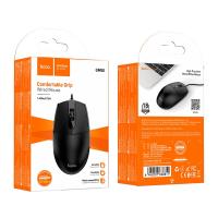 Компьютерная проводная мышь HOCO GM50 Black