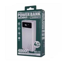 Power Bank REMAX RPP-113 Mengine Series (40000mAh/4USB) White