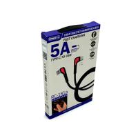 Дата кабель Remax RC-181a Zenax Series 5A угловой 1M USB - Type C Black