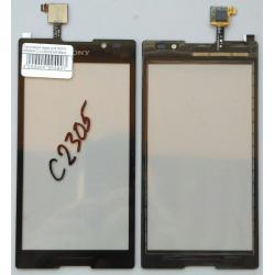 Сенсорный экран для SONY XPERIA C C2305/S39h Black