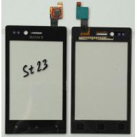 Сенсорный экран для SONY XPERIA Miro ST23i Black