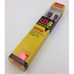Дата кабель LDNIO LS-02 iPhone 5 2m Black
