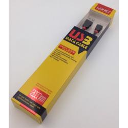 Дата кабель LDNIO LS-02 micro USB 2m Black